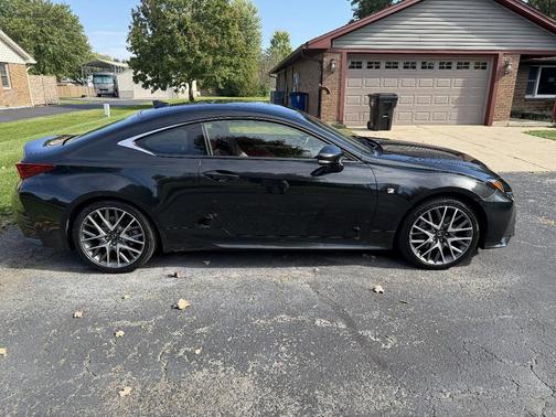 Black 2017 Lexus RC 300 Base