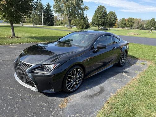 Black 2017 Lexus RC 300 Base