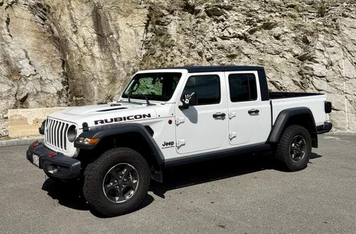 White 2020 Jeep Gladiator Rubicon