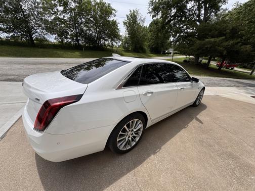 White 2017 Cadillac CT6 3.6L Premium Luxury