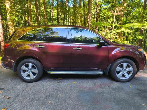 Red 2012 Acura MDX 3.7L Technology