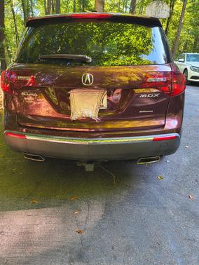 Red 2012 Acura MDX 3.7L Technology