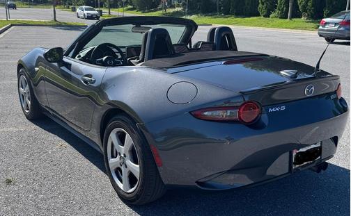 Gray 2016 Mazda MX-5 Miata Club