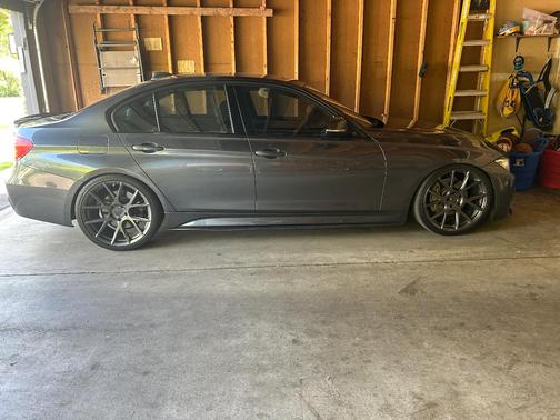 Gray 2013 BMW 335 i xDrive