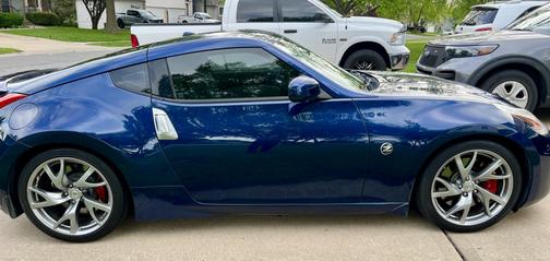 Blue 2013 Nissan 370Z Touring