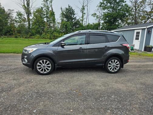 Gray 2017 Ford Escape Titanium