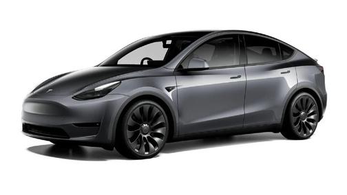 Gray 2023 Tesla Model Y Long Range