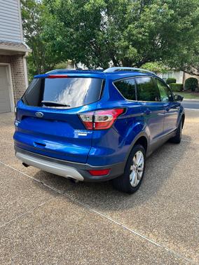 Blue 2017 Ford Escape Titanium