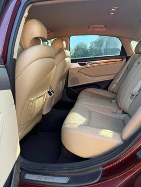 Red 2016 Hyundai Genesis 3.8