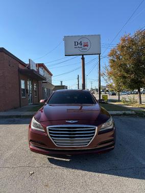 Red 2016 Hyundai Genesis 3.8