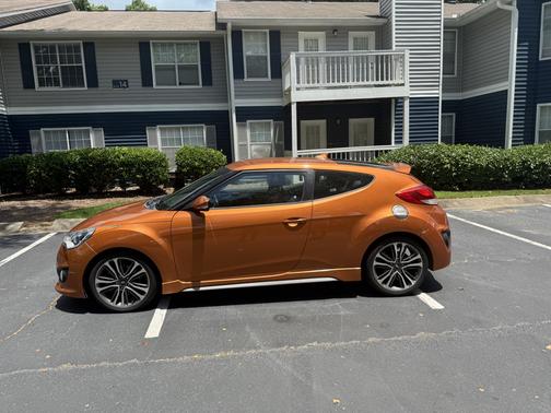 Orange 2016 Hyundai Veloster Turbo