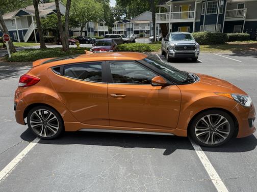 Orange 2016 Hyundai Veloster Turbo