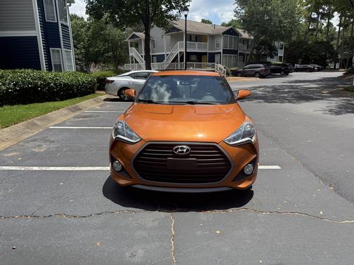 Orange 2016 Hyundai Veloster Turbo