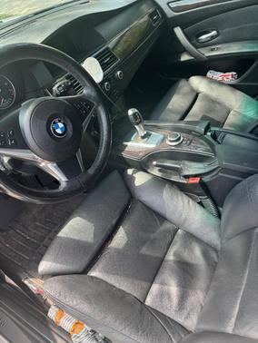 Silver 2008 BMW 535 xi