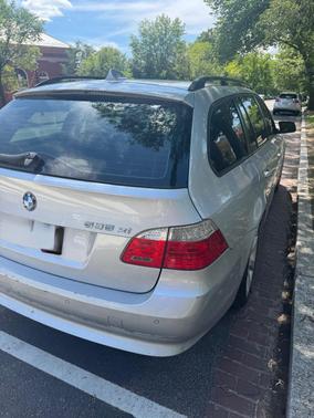 Silver 2008 BMW 535 xi