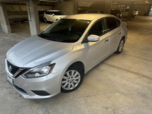 Silver 2016 Nissan Sentra SV