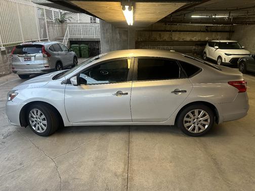 Silver 2016 Nissan Sentra SV
