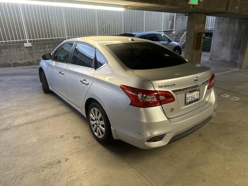 Silver 2016 Nissan Sentra SV