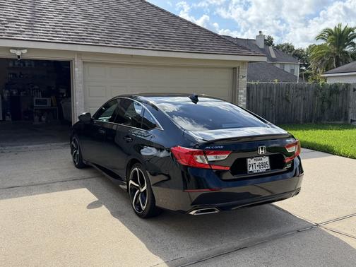 Black 2021 Honda Accord Sport 2.0T