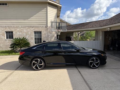 Black 2021 Honda Accord Sport 2.0T