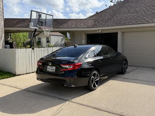 Black 2021 Honda Accord Sport 2.0T