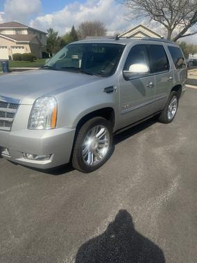 Silver 2013 Cadillac Escalade Platinum Edition