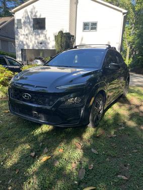 Black 2022 Hyundai KONA N Line
