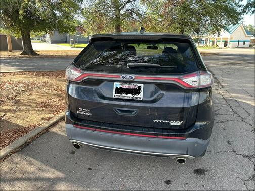 Black 2016 Ford Edge Titanium