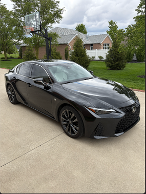 Black 2021 Lexus IS 350 F Sport