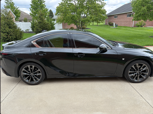 Black 2021 Lexus IS 350 F Sport