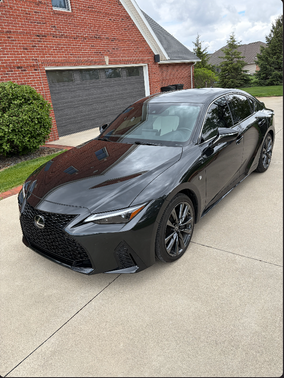Black 2021 Lexus IS 350 F Sport