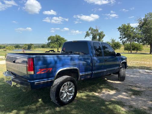 Blue 1997 Chevrolet 1500 Extended Cab