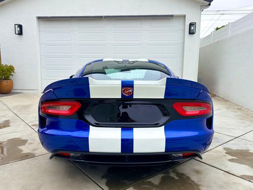 Blue 2013 Dodge SRT Viper GTS