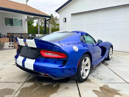 Blue 2013 Dodge SRT Viper GTS