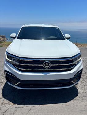 White 2021 Volkswagen Atlas Cross Sport 3.6L V6 SE w/Technology R-Line