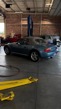 Blue 1997 BMW Z3 2.8 Roadster