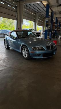 Blue 1997 BMW Z3 2.8 Roadster