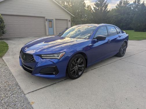 Blue 2021 Acura TLX A-Spec