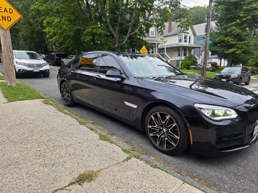 Black 2013 BMW 750 Li xDrive