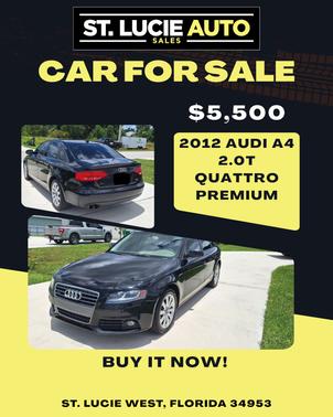 2012 Audi A4 2.0T Premium