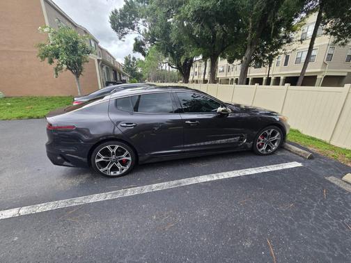 Gray 2019 Kia Stinger GT