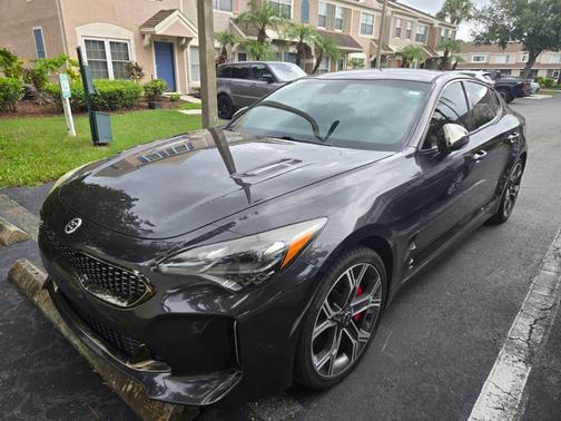 Gray 2019 Kia Stinger GT