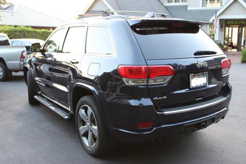 Blue 2015 Jeep Grand Cherokee Overland