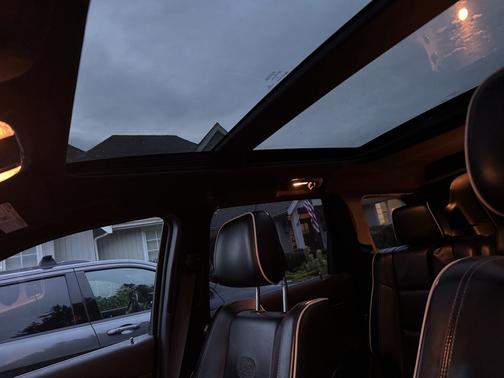 Blue 2015 Jeep Grand Cherokee Overland