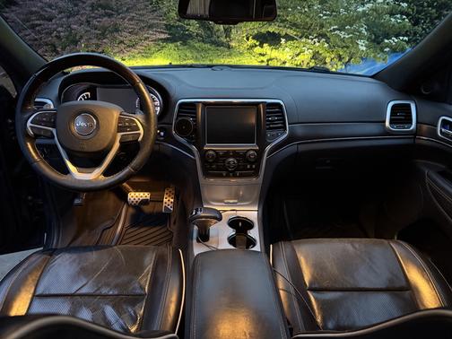 Blue 2015 Jeep Grand Cherokee Overland