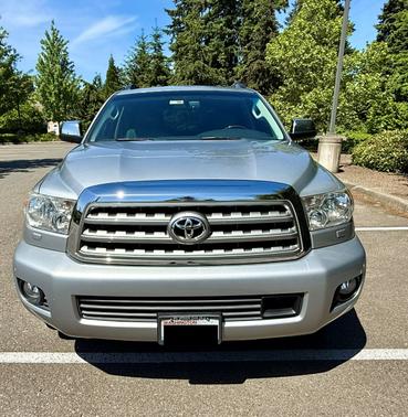 Silver 2015 Toyota Sequoia Platinum