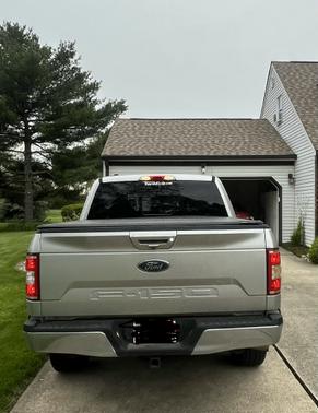 Silver 2018 Ford F-150 Lariat