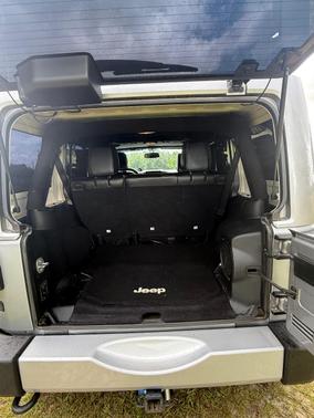 Silver 2014 Jeep Wrangler Unlimited Sahara