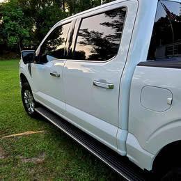 White 2022 Ford F-150 Platinum