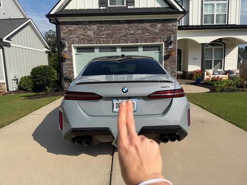 Gray 2026 BMW M5 Base